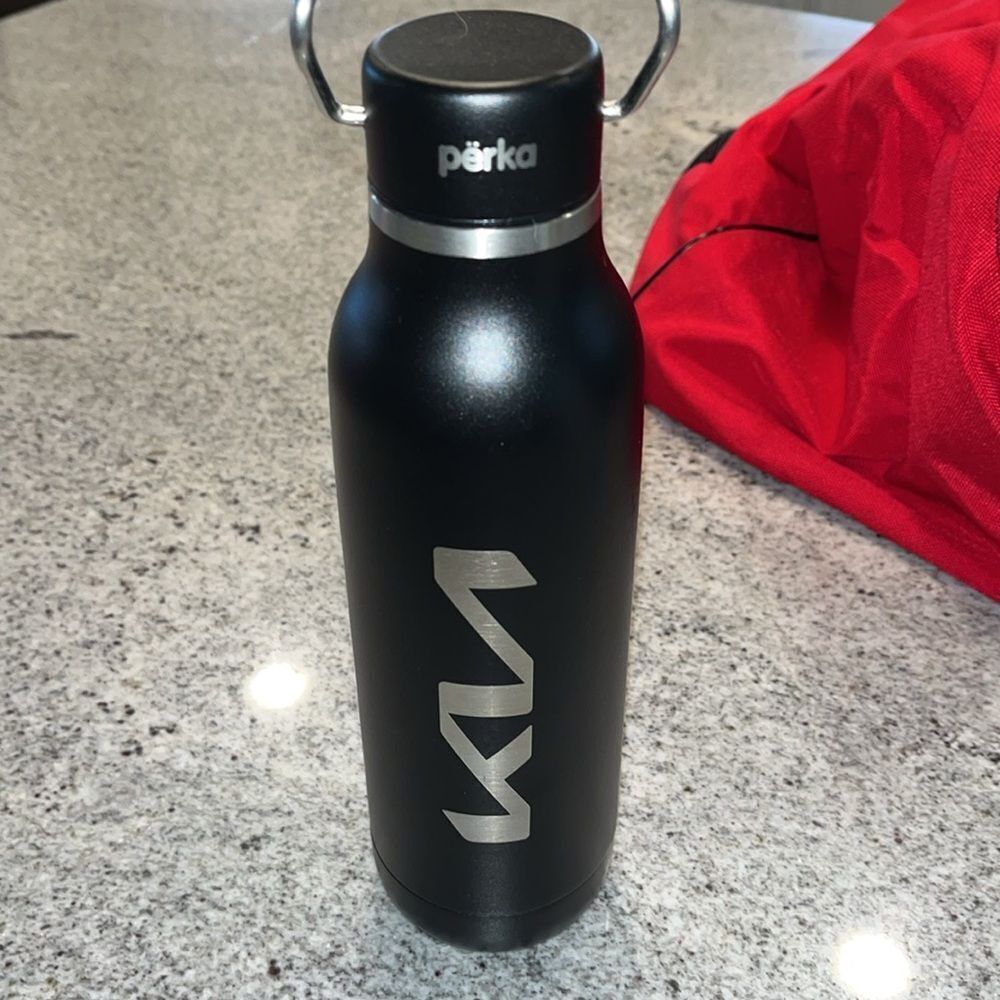 KIA auto insulated stainless steel commuter mug coffee cup tumbler drink bottle